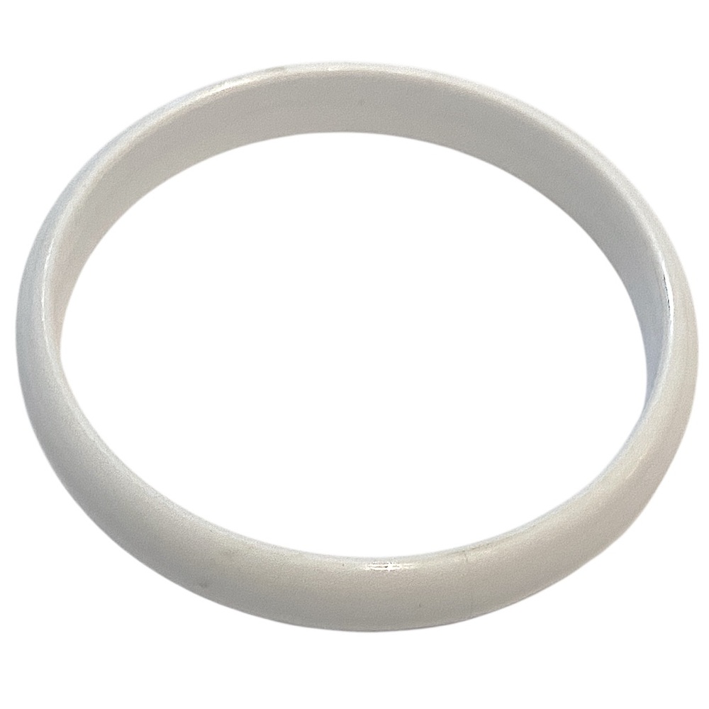 Vintage White Bangle Bracelet